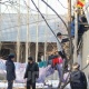 Базар-Коргондо Жаңы жыл майрамынын алдында тинтүүгө алынган үйлөрдүн ээлери нааразылык акциясына чыгышты