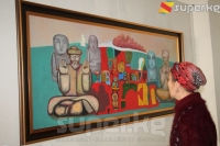 Бишкекте Каракол шаарынын Сүрөтчүлөр союзунун 50 жылдыгына арналган &ldquo;Ак чардак&rdquo; көргөзмөсү өттү (фото)