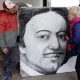 Атактуулардын портретин жип жана мык менен тактайга түшүргөн Азамат Жаналиев кезектеги эмгегин жасады (фото)