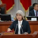 Ирина Карамушкина парламентте кыргызча ант берди