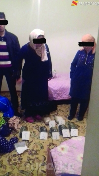 Баткенде ири көлөмдөгү баңгизат менен тажикстандык аял кармалды