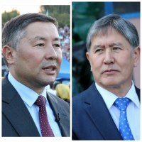 Канат Исаев Алмазбек Атамбаевди сынга алды