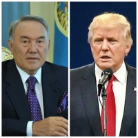 Нурсултан Назарбаев Дональд Трампты Казакстанга чакырды