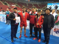 Кыргыз самбочулары Дүйнө чемпиондугунда 2 медаль тагынышты