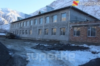 Баткен облусунун шарты катаал Кан айылында 225 орундуу мектеп курулууда