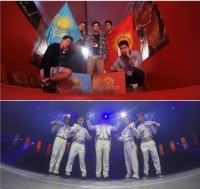 Атай Өмүрзаков баштаган кыргыз бийчилери Францияда өткөн цирк фестивалында 3-орунду ээлешти