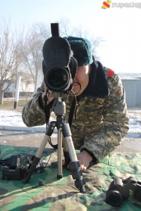 Улуттук гвардия Бишкектин жогорку класстарынын окуучулары үчүн Ачык эшиктер күнүн өткөрдү (фоторепортаж)