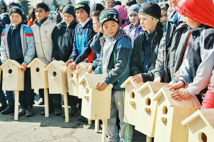 Акцияга 300дөй мектеп окуучусу катышты