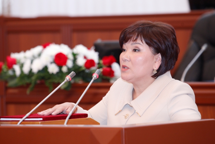 Жогорку Кеңештин депутаты Рада Түмөнбаева
