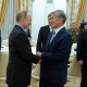 Кыргыз мамлекети менен Орусиянын президенттери жолугушту