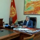 Алмазбек Атамбаев өлкөдө коррупция менен күрөшүүнү күчөтүү тапшырмасын берди