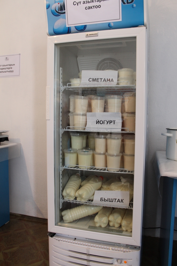 Өндүрүлгөн сүт азыктары