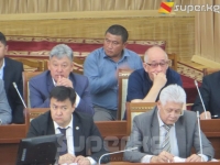 Депутат парламент жыйынында галстугу жок, баш кийимчен жана футболкачан отурган чиновниктерди сындады