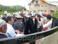 ЭЛДИК КАБАР: Токтогул районунда Улуу Ата Мекендик согуштун ардагерлерине арналган эстелик тургузулду