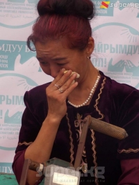 1-топтогу майып Айзадага майып арабасы берилди, эми ал үй ичинде да жөргөлөбөйт