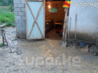 Алай районунда сел жүрүп, 10 турак үйдүн айланасын суу каптады