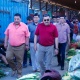 Бишкек мэри базарлардын жана эки күн мурун күйүп кеткен көп кабаттуу үйдүн абалы менен таанышты