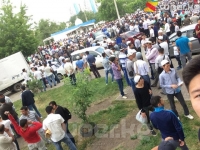 ЭЛДИК КАБАР: Красноярск шаарындагы кыргыздар Айт намазга катышты