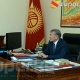 Алмазбек Атамбаев Талантбек Батыралиевге калк үчүн медициналык тейлөөнүн сапатын жогорулатууга багытталган реформаларды улантууну тапшырды