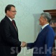 Президент Алмазбек Атамбаев Швейцария Улуттук банкынын төрагасы Томас Йорданды кабыл алды