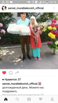 "Жебе" тобунун мүчөсү Самат Муратбеков кырк жылкылуу болду