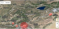Алай тоо кыркаларында күчү 3,5 баллга жеткен жер титиреди
