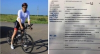 Казакстандын премьер-министри Карим Масимов автомагистралда велосипед тепкендиги үчүн айып пул төлөдү