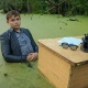 Кыргыз жерине келүү үчүн орусиялык ага-инилер сазда фотосессия уюштурушту (фото)