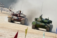 Орусияда "Танк биатлону" мелдешинде кыргыз танкисттери жарым финалга өтүштү