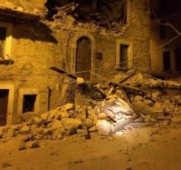 Италияда күчү 6 баллдан ашкан жер титирөө болуп, Аматриче шаарынын жарымы урап калды