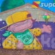 Бишкекте ынак коңшулукка арналган граффити дубалы пайда болду