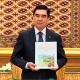 Түркмөнстандын президенти Гурбангулы Бердымухамедов алтынчы китебин жазып чыкты