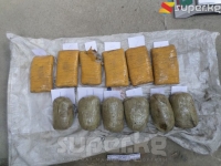 Ош шаарынын тургуну 10 килограммга жакын баңгизат менен кармалды