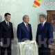 Президент Алмазбек Атамбаев Өзбекстандын тышкы иштер министри Абдулазиз Камиловду кабыл алды