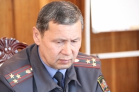 Бишкектеги Патрулдук милиция башкармалыгынын башчысы Нурдин Насыркулов кызматтан убактылуу четтетилди