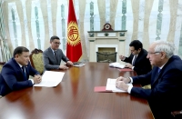 Жогорку Кеңештин төрагасы Азербайжандын элчисин кабыл алып, эки тараптуу кызматташуу тууралуу сөз болду
