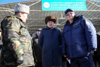Сапар Исаков "Торугарт" көзөмөл-өткөрүү жайынын жаңы имаратын пайдаланууга берилишин тездетүүнү тапшырды