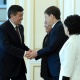Президент Сооронбай Жээнбеков премьер-министр, Жогорку Кеңештин спикери жана Жогорку Соттун төрайымы менен жолукту