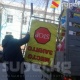 Борбор калаадагы Биринчи Май районунда мыйзамсыз орнотулган жарнама тактайлары алынды