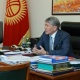 Президент Алмазбек Атамбаев КТРКнын башкы директору Илим Карыпбековду кабыл алды