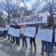 Ак үйдүн алдында дагы бир митинг: Боинг кырсыгы болгон айылдын тургундары жер маселесин чечүүнү талап кылышууда