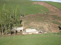 Өзгөн районундагы көчкү алдында калган 6 үй-бүлөнүн болжолдуу тизмеси