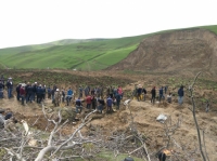 Өзгөн районунда жер көчкү алдында калгандарды издөө-куткаруу иштерине 300гө жакын адам тартылды