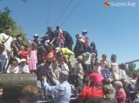"Жеңиш" аянтында президенттин катышуусунда митинг-реквием өттү
