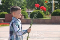 Бишкек шаарынын "Жеңиш" аянтында күч түзүмдөрүндө иштеп каза болгон жоокерлер эскерилди