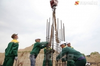 Ош шаарындагы &ldquo;Амир-Темир&rdquo; аймактык кеңешинде 625 орундуу мектептин курулушуна капсула салынды