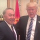 Дональд Трамптын президенттер менен Кыргыз өлкөсүнүн желегинин жанында түшкөн сүрөттөрү талкууга алынды