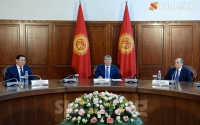 Президент КМШ өлкөлөрүнүн коопсуздук органдары жана атайын кызматтарынын жетекчилерин кабыл алды