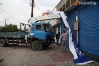 Ош шаарында жолдун боюндагы 20 соода жайы жабылды