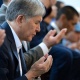 Президент Алмазбек Атамбаев айт намазга катышты